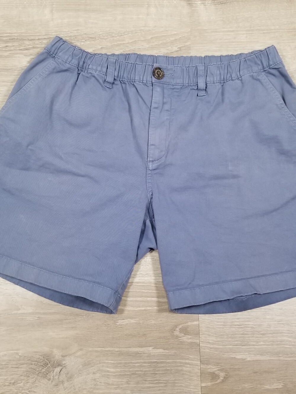Chubbies Originals Stretch Chino Shorts Mens Large Blue 7" Regular Fit Casual